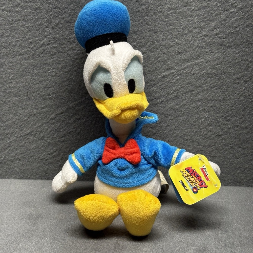 Disney Junior Mickey Mouse Clubhouse Donald Duck‎ Plush Stuffed Animal 11"